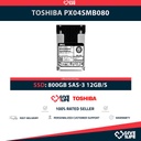 TOSHIBA PX04SMB080 800GB SSD SAS-3 12GB/S 2.5"