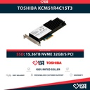 TOSHIBA KCM51R4C15T3 15.36TB NVMe PCI Gen3 32GB/s