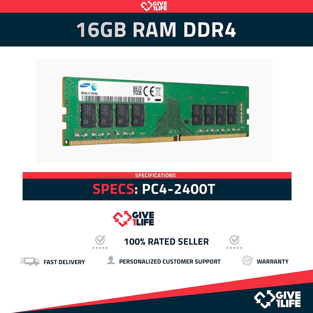 16GB 1Rx4 PC4-2400T DDR4 RAM REGISTRADA -  ESPECIAL SERVIDOR