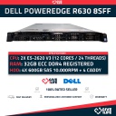 Servidor Rack DELL R630 8SFF 2x E5-2620v3 + 32GB DDR4 + 4x600GB + 4xCADDY XNJH2