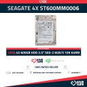 LOTE 4 PCS SEAGATE ST600MM0006 600GB HDD 2.5" SAS-2 6GB/S 10K 64MB