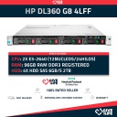 HPE Proliant DL360P G8 4LFF 2x E5-2640 12 Núcleos 24 Hilos 96GB RAM 8TB  2x PSU