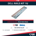 DELL RAILS KIT 1U A8 R620 R630 R640 53D7M, D419M, 0Y819K, FV6YR, G378C, Y235M