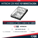 HITACHI 2X HUC101890CS4204 900GB HDD 2,5" SAS-3 12GB/S 10K 128MB