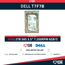 DELL ST2000NM0023 2TB HDD 3.5" SAS-2 6GB/S 7.200 RPM 128MB CACHÉ - T7F78