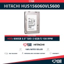 HUS156060VLS600 600GB HDD 3.5" SAS-2 6GB/S 15.000 RPM 64MB CACHÉ
