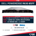 Dell PowerEdge R630 8SFF 2x E5-2650 v4 + 128GB DDR4 + 4x900GB HDD