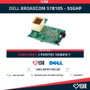 DELL BROADCOM 57810S - 55GHP -TARJETA MEZZANINE DOBLE PUERTO 10GBASE-T