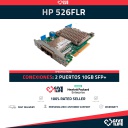 HP 526FLR 2 PUERTOS 10GB SFP+ - TARJETA DE RED - 633962-001- SERVIDORES HP
