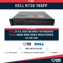 DELL R720 16SFF 2X E5-2650(16CO/32TH) + 48GB RAM + H710P + 2PSU