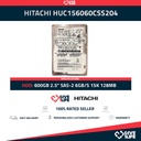 HITACHI HUC156060CSS204 600GB HDD 2.5" SAS-2 6GB/S 15K 128MB
