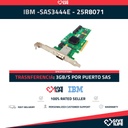 IBM -SAS3444E- 25R8071 LSI LOGIC 3GB 4-PORT PCI-E SAS CONTROLLER