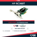 HP NC360T DUAL PORT 1GB/S FULL BRACKET NETWORK CARD 412651-001