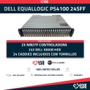 DELL EQUALLOGIC PS4100 24SFF 2XNMJ7P+24X300GB+24 CADDIES+2PSU