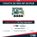 HP 4x1GB LAN 331FLR 10/100/1000MB/s RJ45