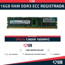16GB RAM DDR3 2RX4 PC3L 12800R ECC REGISTRADA - ESPECIAL PARA SERVIDORES
