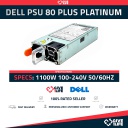 DELL 1100W 80 PLUS FUENTE DE ALIMENTACION PARA SERIE 20