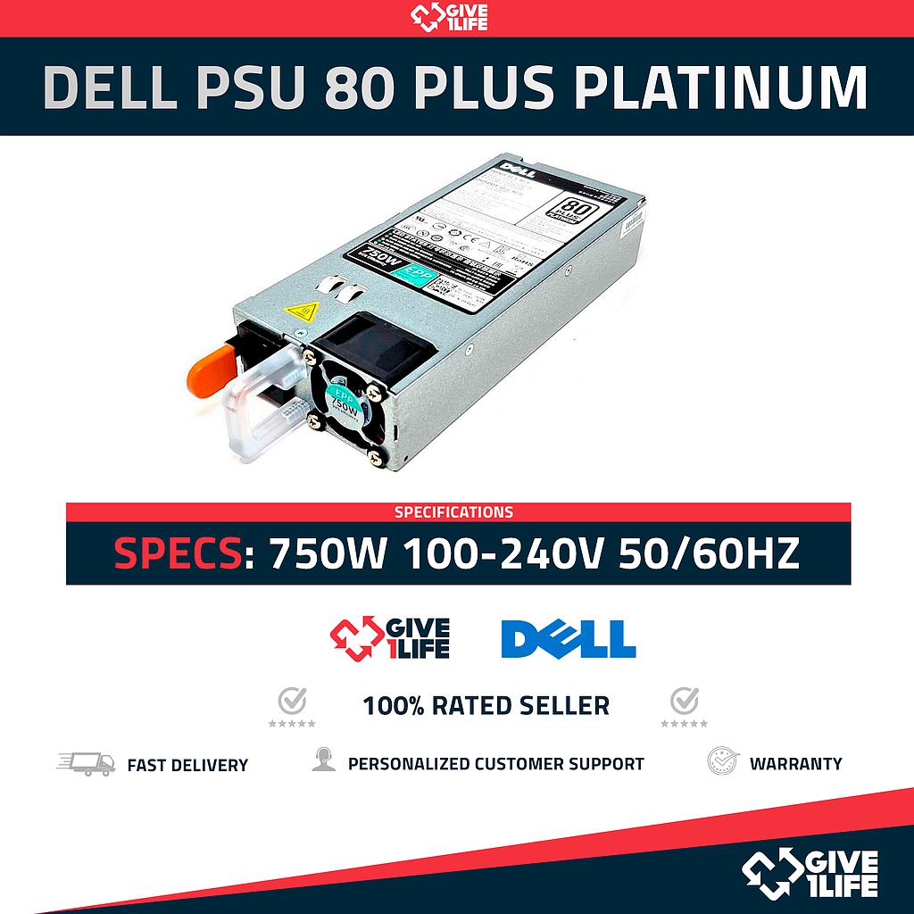 DELL 750W 80 PLUS FUENTE DE ALIMENTACION PARA SERIE 30 / SERIE 40