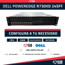 DELL PowerEdge R730XD 24SFF 2U (24x 2.5" Bahías) CONFIGURABLE