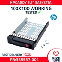 HP CADDY PARA SAS/SATA 3.5" CON TORNILLOS COMPATIBLE CON G5/G6 PN:335537-001