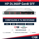 HP Proliant DL360P G8 SFF 1U CONFIGURABLE