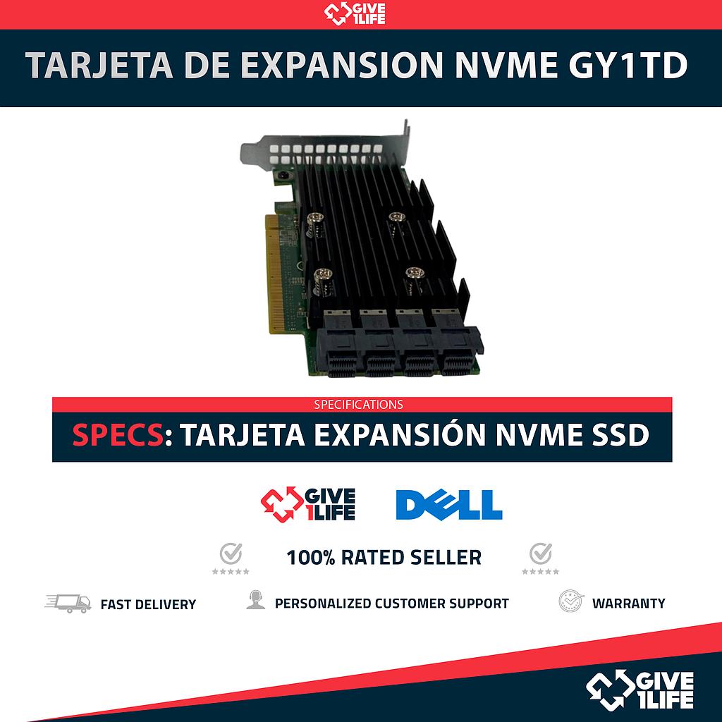 DELL GY1TD TARJETA DE EXPANSION NVMe SSD PCIe