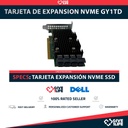DELL GY1TD TARJETA DE EXPANSION NVMe SSD PCIe