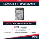 HPE ST1800MM0018 SAS 2.5" 1.8TB 10K RPM SAS3 12GB/S 128MB 791436-004