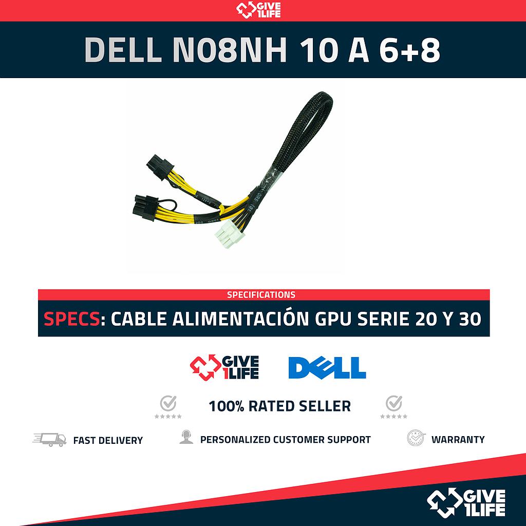 DELL N08NH CABLE DIVIDIDO ADAPTADOR DE ALIMENTACION GPU 6 + 8 PARA R720/R730