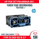 HP SET VENTILADORES PARA DL360 G6/G7 PN:489848-001/532149-001