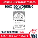 HITACHI HUC101812CSS200 1.2TB HDD 2.5" SAS-3 12GB/s 128MB CACHE - SERVIDORES