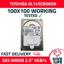 TOSHIBA AL14SEB060N 600GB HDD 2,5" SAS-3 6GB/S 10K CACHE 128MB - SERVIDORES