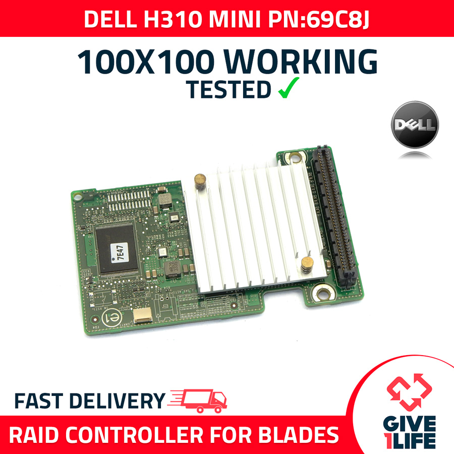 DELL 69C8J PERC H310 MINI PARA BLADES DELL POWEREDGE 8 PUERTOS 6GB/S