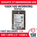 SEAGATE ST1800MM0008 4KN 1.8TB HDD 2,5" SAS-3 12GB/S 10K CACHE 128MB - SERVIDORES