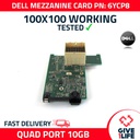 DELL 6YCP8 BROADCOM 57840 KR TARJETA MEZZANINE 4 PUERTOS 10GB - DELL BLADES