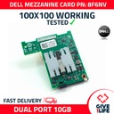 DELL 8F6NV INTEL X520 TARJETA MEZZANINE DOBLE PUERTOS 10GB - DELL BLADES