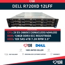 Servidor Rack DELL PowerEdge R720XD 12LFF 2xE5-2660V2+128GB+10X4TB 6HGV2