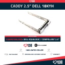 DELL EQUALLOGIC/COMPELLENT CADDY SFF 2.5" SAS/SATA PN:18KYH