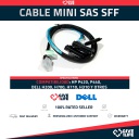 Cable SAS SFF, 4 Conectores