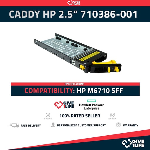 [693] Caddy HP 2.5" 710386-001 SPA M6710 Storage Array SFF
