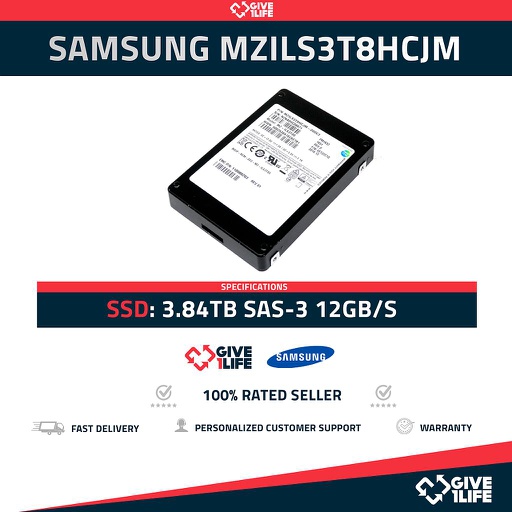 [699] Samsung MZILS3T8HCJM SSD 3.84TB SAS-3 12GB/s