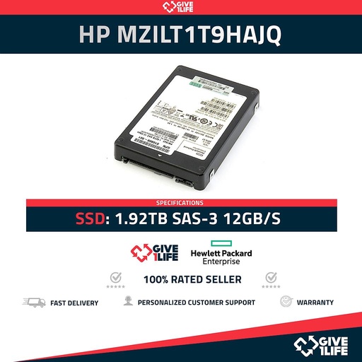 [712] SAMSUNG MZILT1T9HAJQ SSD 1.92TB SAS-3 12GB/s