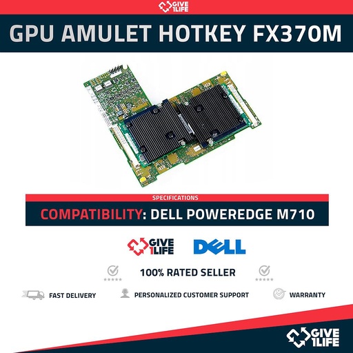 [777] GPU AMULET HOTKEY FX370M TARJETA GRAFICA PARA BLADES