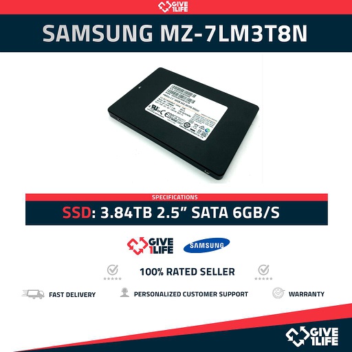 [1011] Samsung PM863a MZ-7LM3T8N SSD 2.5" 3.84TB SATA 6GB/s