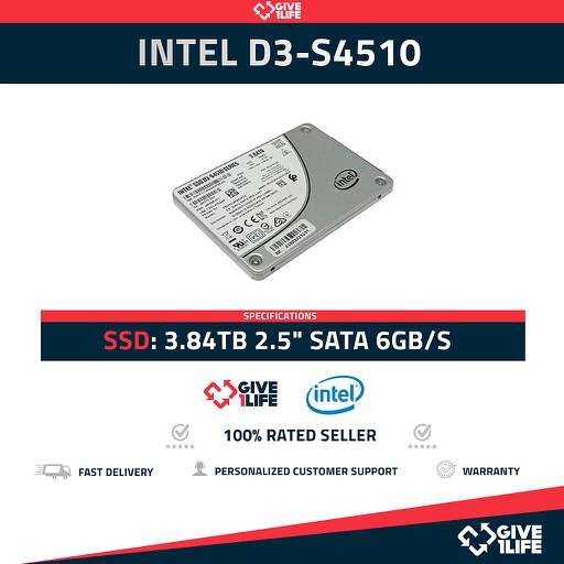 [1014] Intel SSDSC2KB038T8 SSD 2.5" 3.84TB SATA 6GB/S