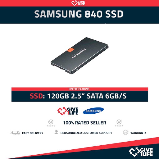 [1039] SAMSUNG 840 SSD 120GB 2.5" SATA 6GB/S