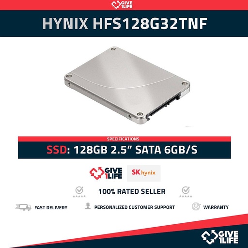 [1048] SK Hynix HFS128G32TNF SSD 128GB 2.5" SATA 6GB/S