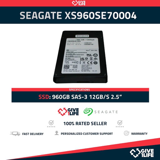 [1315] SEAGATE XS960SE70004 SSD 960GB SAS-3 12GB/s