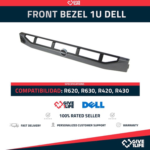 [1327] Front Bezel DELL R620/R630/R420/R430 1U