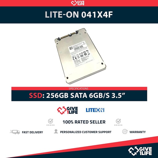 [1499] LITE-ON 041X4F SSD 256GB 2.5" SATA 6GB/S